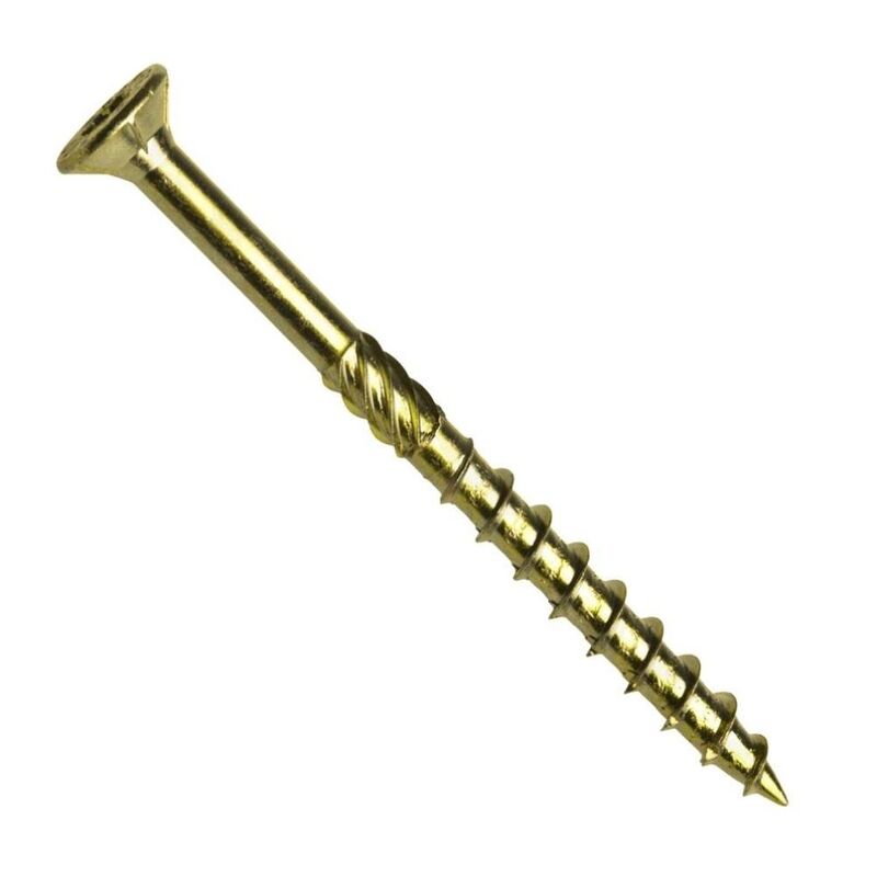VRUT KONSTRUKČNÍ ZAPUŠTĚNÁ HLAVA 5x50 torx zinek žlutý