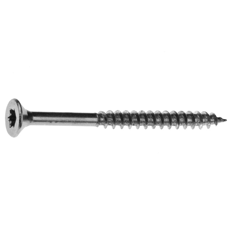 VRUT UNIVERZÁLNÍ ZAPUŠTĚNÁ HLAVA ČÁSTEČNÝ ZÁVIT 4x40 torx nerez
